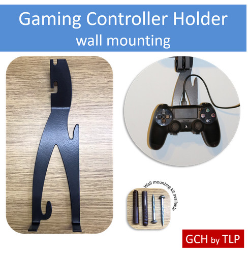 Gaming controller holder wall - controller,